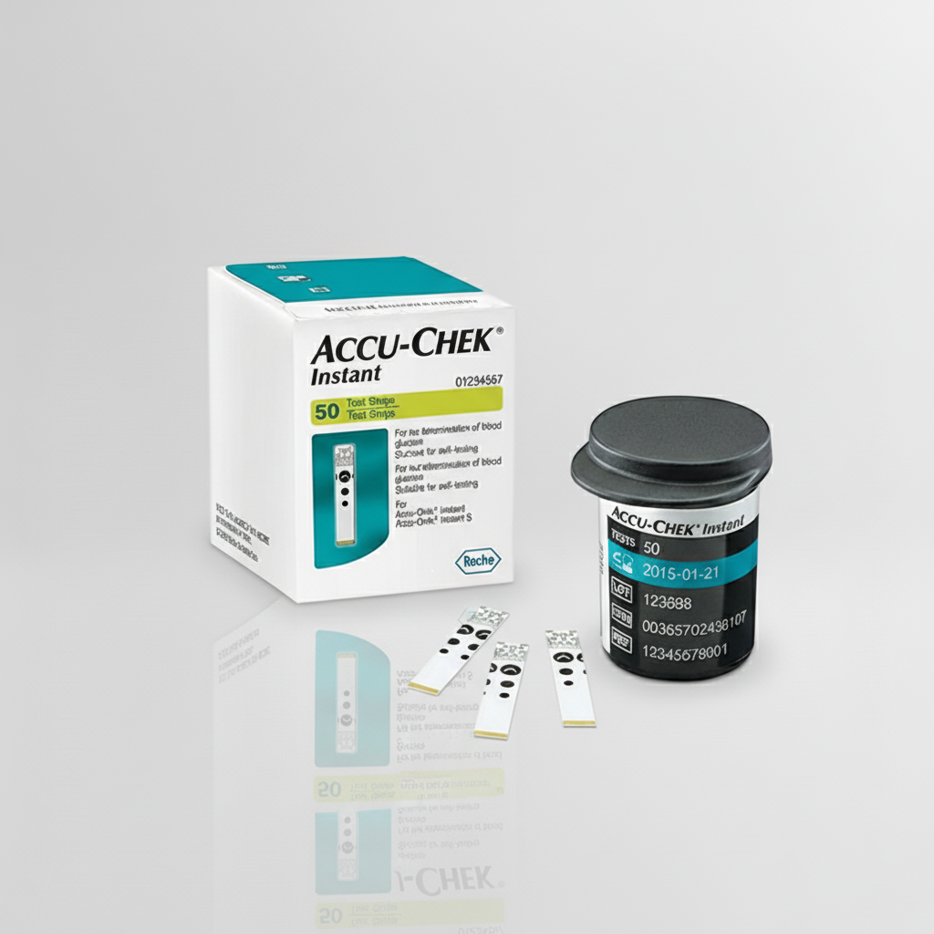 Accu-Chek Instant Blood Glucose 50 Test Strips