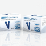 GlucoRx Sterile Lancets (30g), 200 Pack