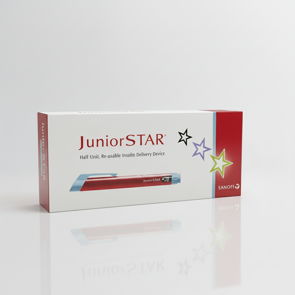 JuniorSTAR Red Insulin Delivery Device