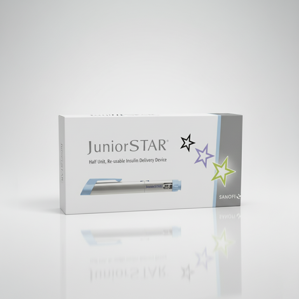 JuniorSTAR Silver Insulin Delivery Device