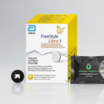 Libre 3 CGM Sensor with Wipe and Patch