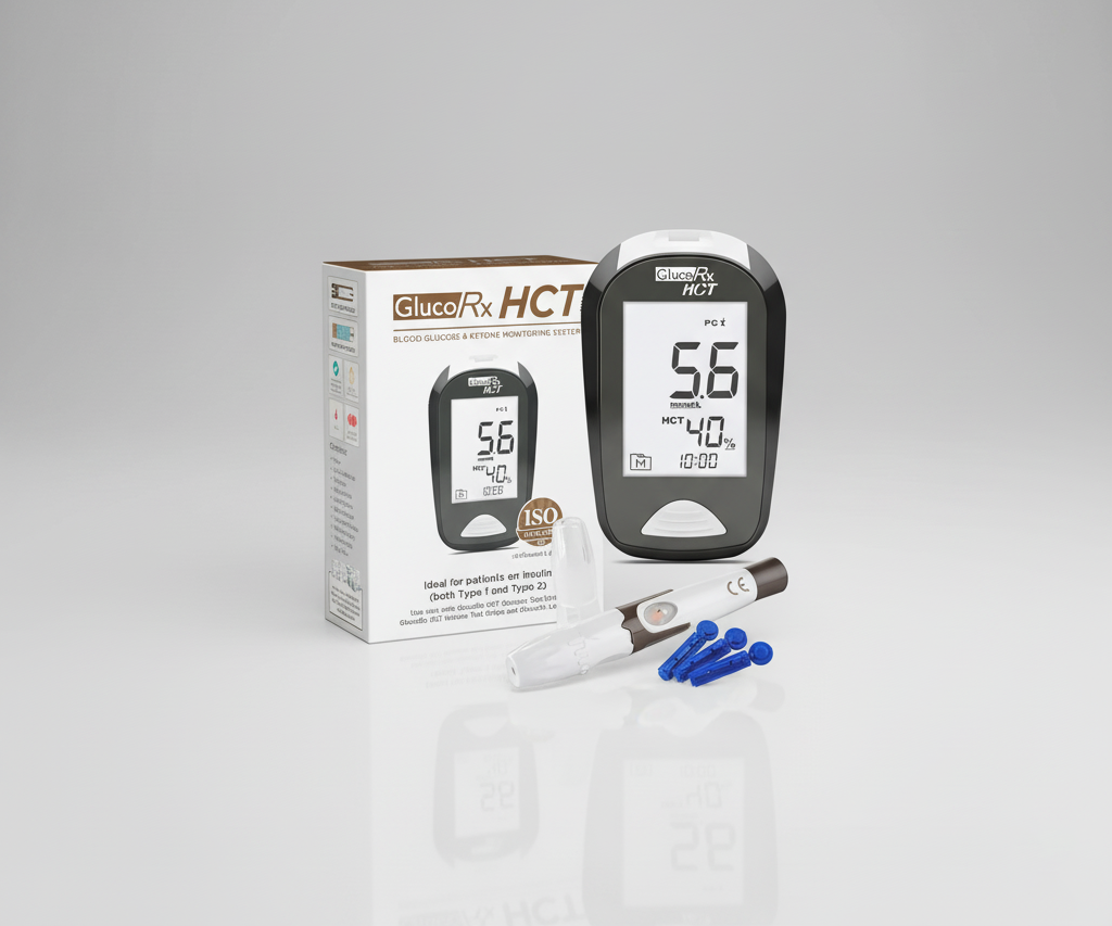 GlucoRx HCT Blood Glucose Monitoring System